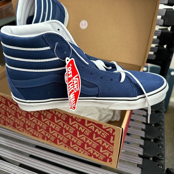 *NEW* NWT Vans Sk8-Hi  Sport Stripes Mens size 9.5 - Picture 5 of 7